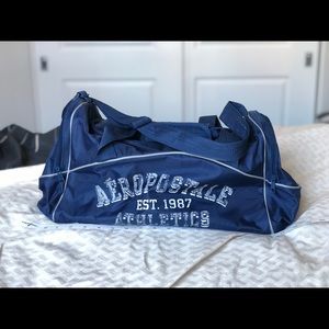 Aeropostale Blue Duffel Bag